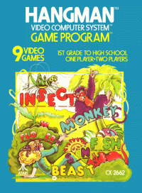 Spelling Atari 2600 US box art